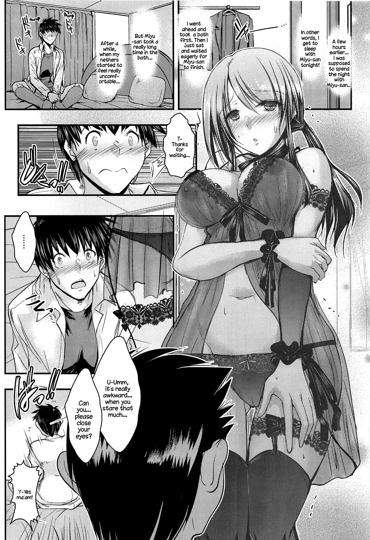 Hentai Manga Comic-Secretly Kissing a Lot with Mifune-san-Read-3